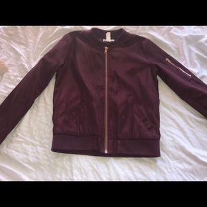 Brand new never worn tilly’s bomber jacket